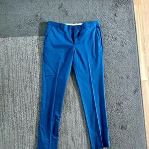 Men's Express bright blue pants 32x34